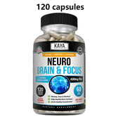 مكمل غذائي نوتروبيك للدماغ والتركيز - نيوروكينز وفيتامينات ب - للذاكرة والتركيز الذهني والوظائف الإدراكية ودقة التعلم